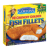 Gorton's  crunchy breaded fish fillets, 10 fillets Left Picture